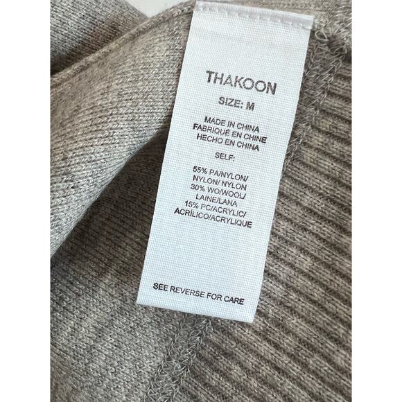 Thakoon Gray Zip Sweatshirt, Size M, NWT - Picture 7 of 7